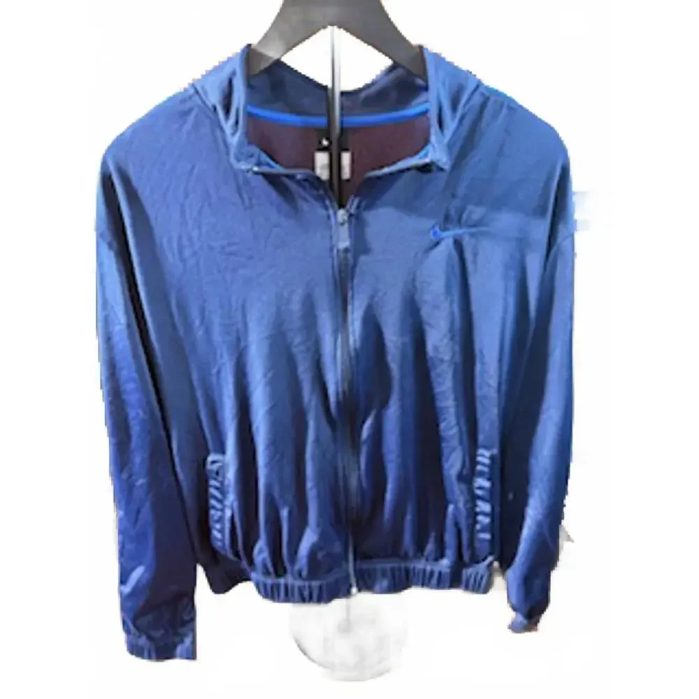 Nike Men's Blue Full-Zip Activewear Track‎ Jacket Medium